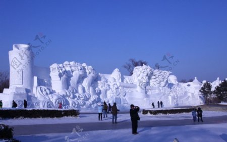 2013哈尔滨太阳岛雪雕图片