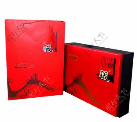 大红袍茶叶礼盒弎國礼盒图片