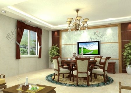 室内设计客厅饭厅图片