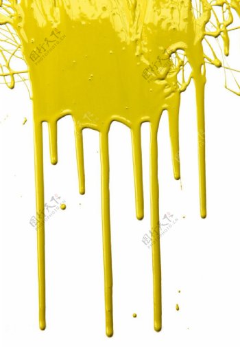 黄色油漆图片