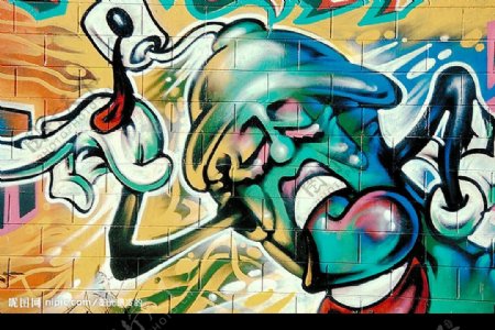 街头文化涂鸦系列18图片