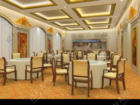 北京西西友谊饭店大餐厅图片