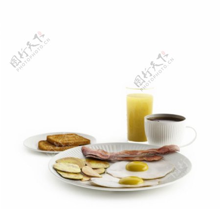 西式早餐模型带贴图图片
