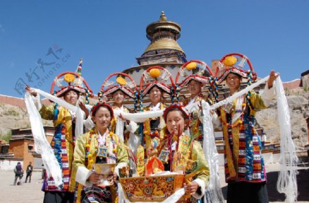 西藏日喀则江孜江孜宗山03图片
