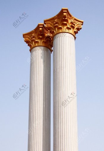 罗马柱图片