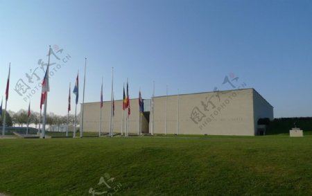 法国卡昂的二战纪念馆图片