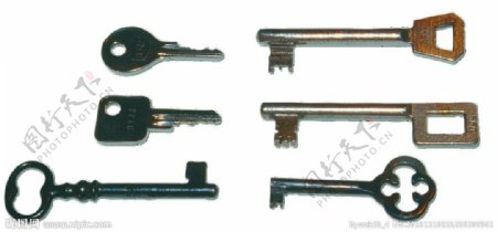 欧洲老钥匙古代钥匙图片