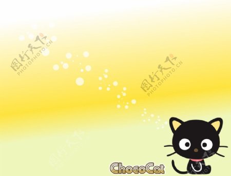 黑猫壁纸图片