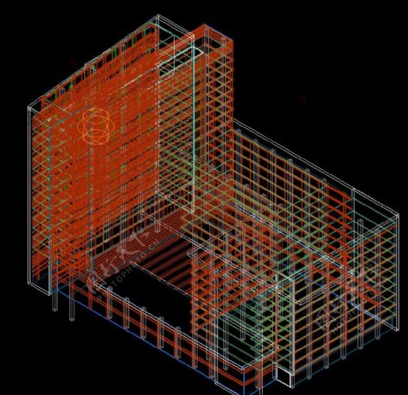 建筑3D模型图图片