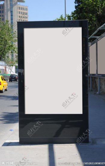 空白灯箱广告图片