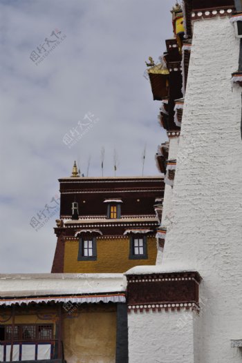 西藏布达拉宫细节图片
