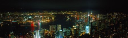 壮观城市夜景图图片