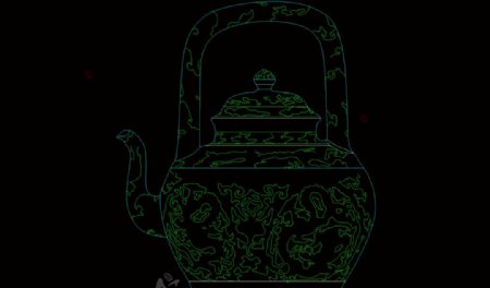 中式仿古装饰酒壶茶壶图片