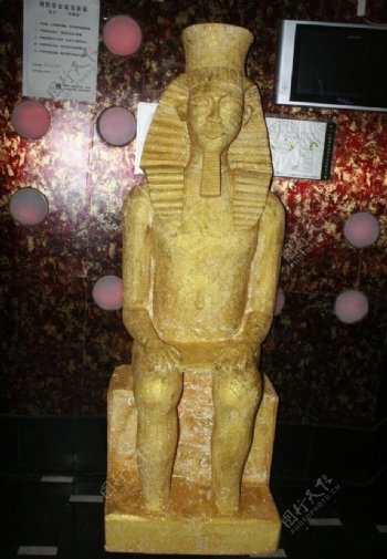 埃及雕像图片