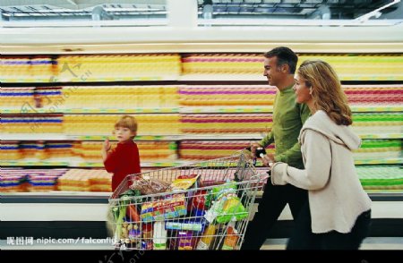 超市商场素材图片