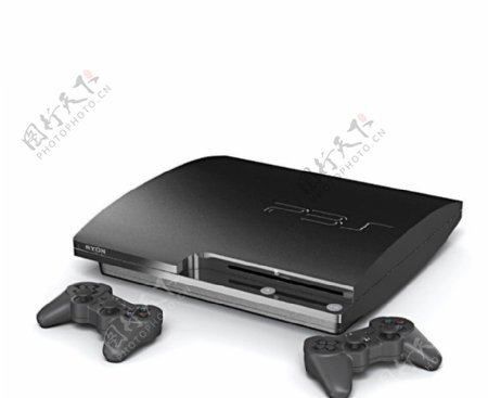ps3游戏机图片