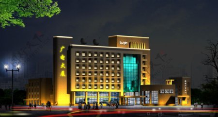 新疆广电大厦图片