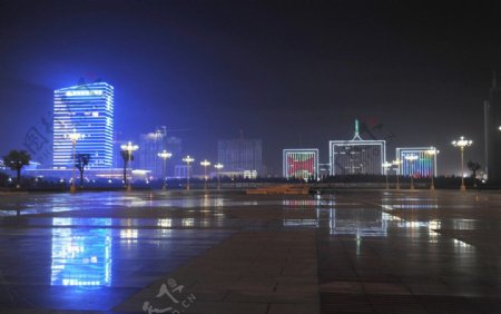 朔州夜景图片