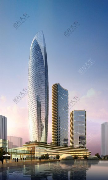 金融大厦环境设计图片