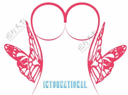 女性内衣标志logo图片