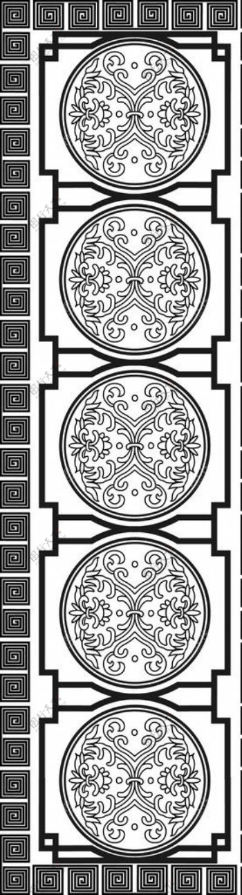 中式窗花菲林图图片