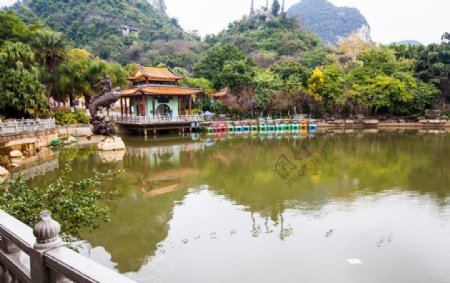 鱼峰公园图片