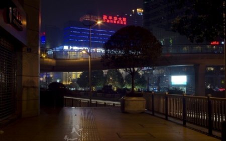 重庆观音桥夜景图片