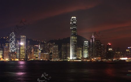 香港维多利亚湾图片