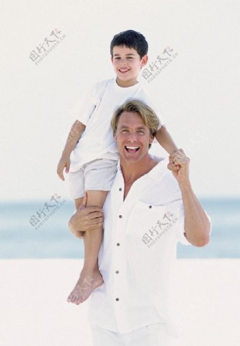 父亲和儿子图片