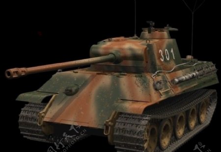 坦克三维模型图片