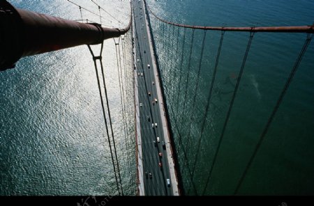 鸟瞰跨海大桥图片