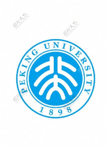 北京大学标志英文版图片
