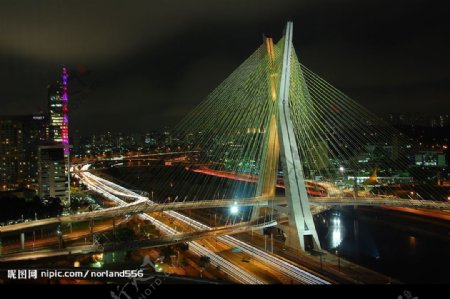 巴西圣保罗奥利韦拉大桥图片