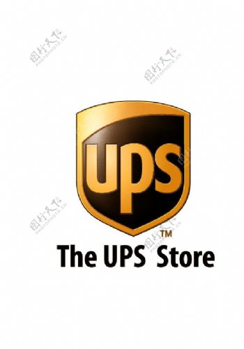 UPS快递图标图片