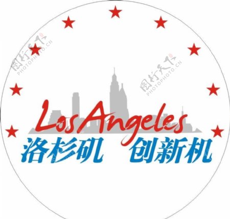 洛杉矶主题Logo图片