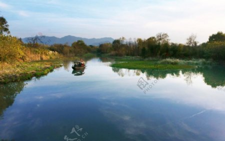 西溪湿地美景图片