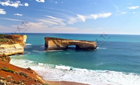 澳大利亚岩石海岸图片