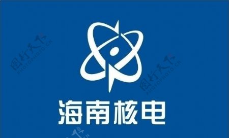 海南核电旗标志LOGO图片