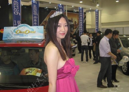 2012济南春季车展车模图片