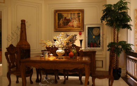 欧式装饰客厅塞特维那图片