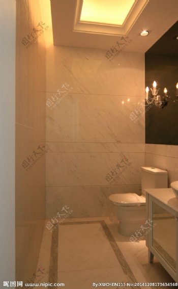 欧式卫浴空间图片