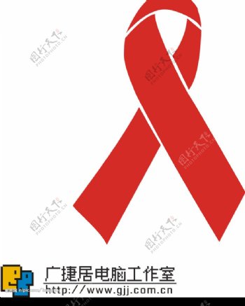 AIDS艾滋病标志图片