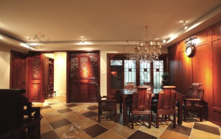 中式古典客厅图片