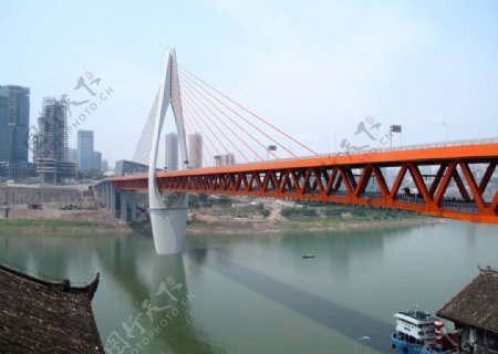 重庆东水门长江大桥图片