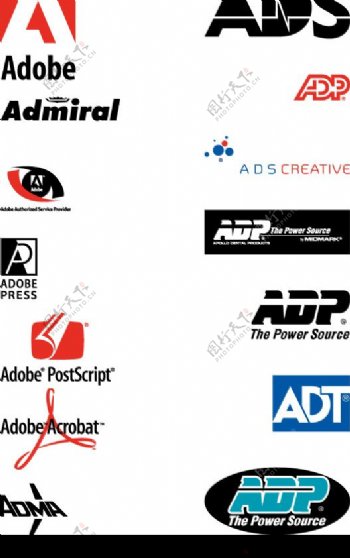 adobe公司adp公司logo图片