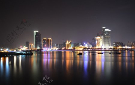 厦门岛夜景图片