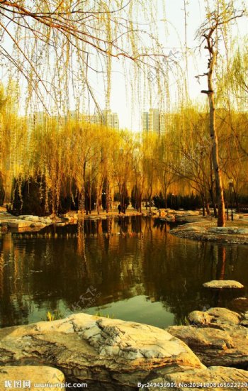 北京国际雕塑公园风景图片
