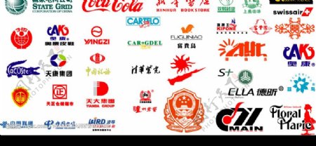 中国著名商标大全矢量图片