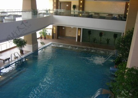 酒店环境游泳池室内游泳池图片