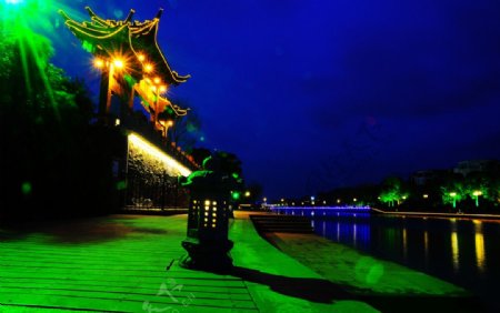 扬州东关街夜景图片